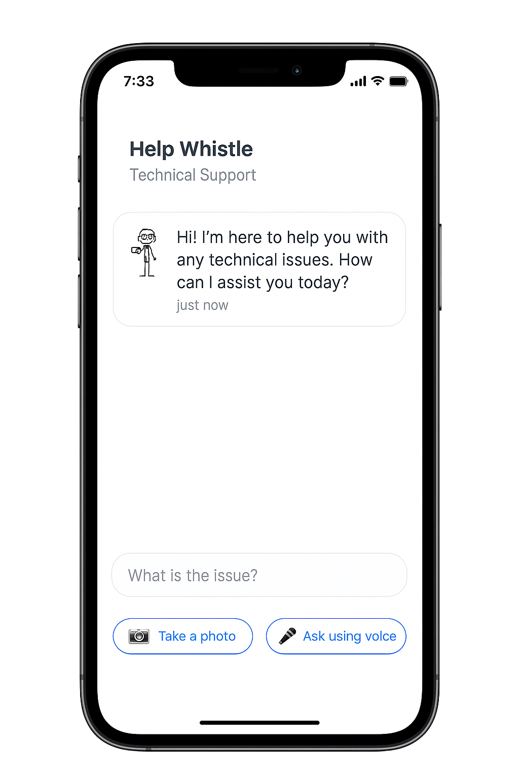 Help Whistle phone preview